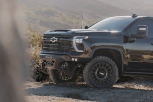 Chevrolet Silverado 2500 Front Bumper - DV8 Offroad - Spec Series - Black - `24-`26